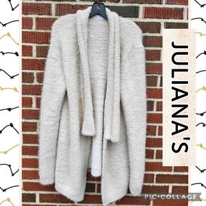 ~~JULIANA'S PLUSH OPEN FRONT CARDIGAN~~